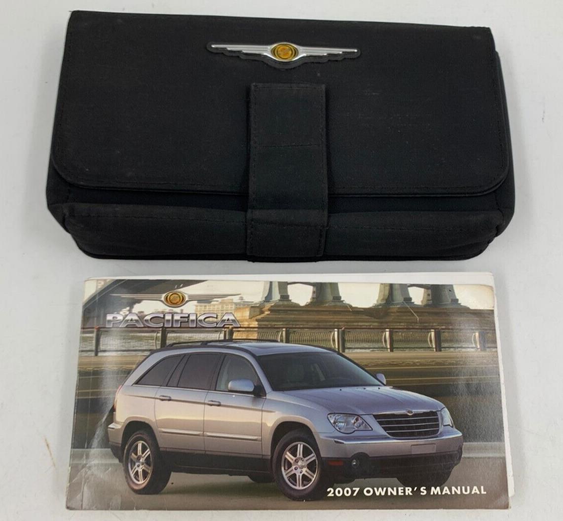 2007 Chrysler Pacifica Owners Manual with Case OEM E02B21045