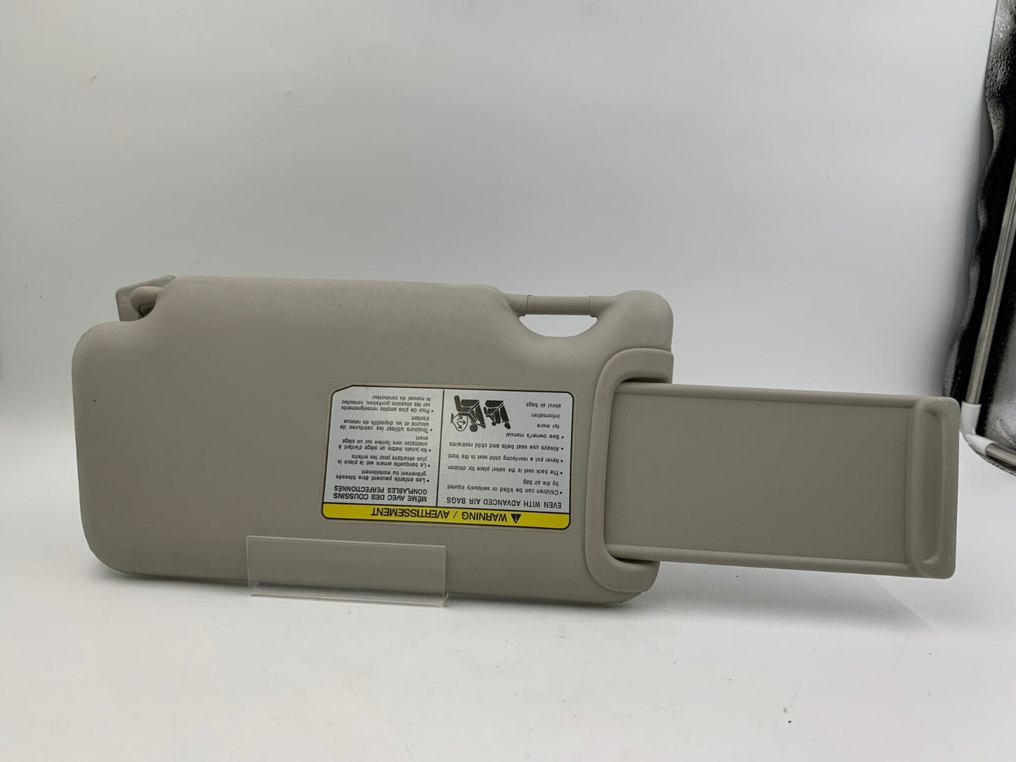 2013-2015 Nissan Versa Sdn Passenger Sun Visor Sunvisor Gray OEM E01B01062