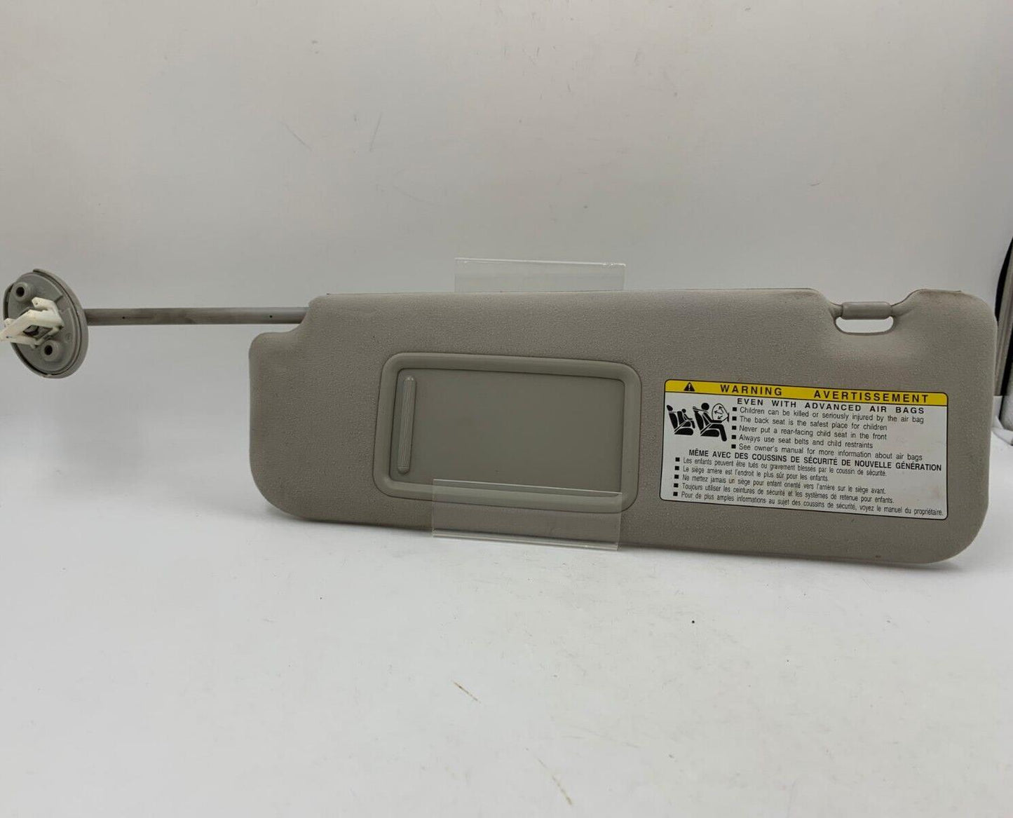 2010-2011 Lexus ES350 Driver Sun Visor Sunvisor Gray Illumination OEM E02B01076