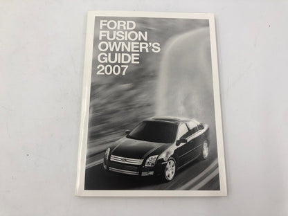 2007 Ford Fusion Owners Manual Set with Case OEM E03B26027