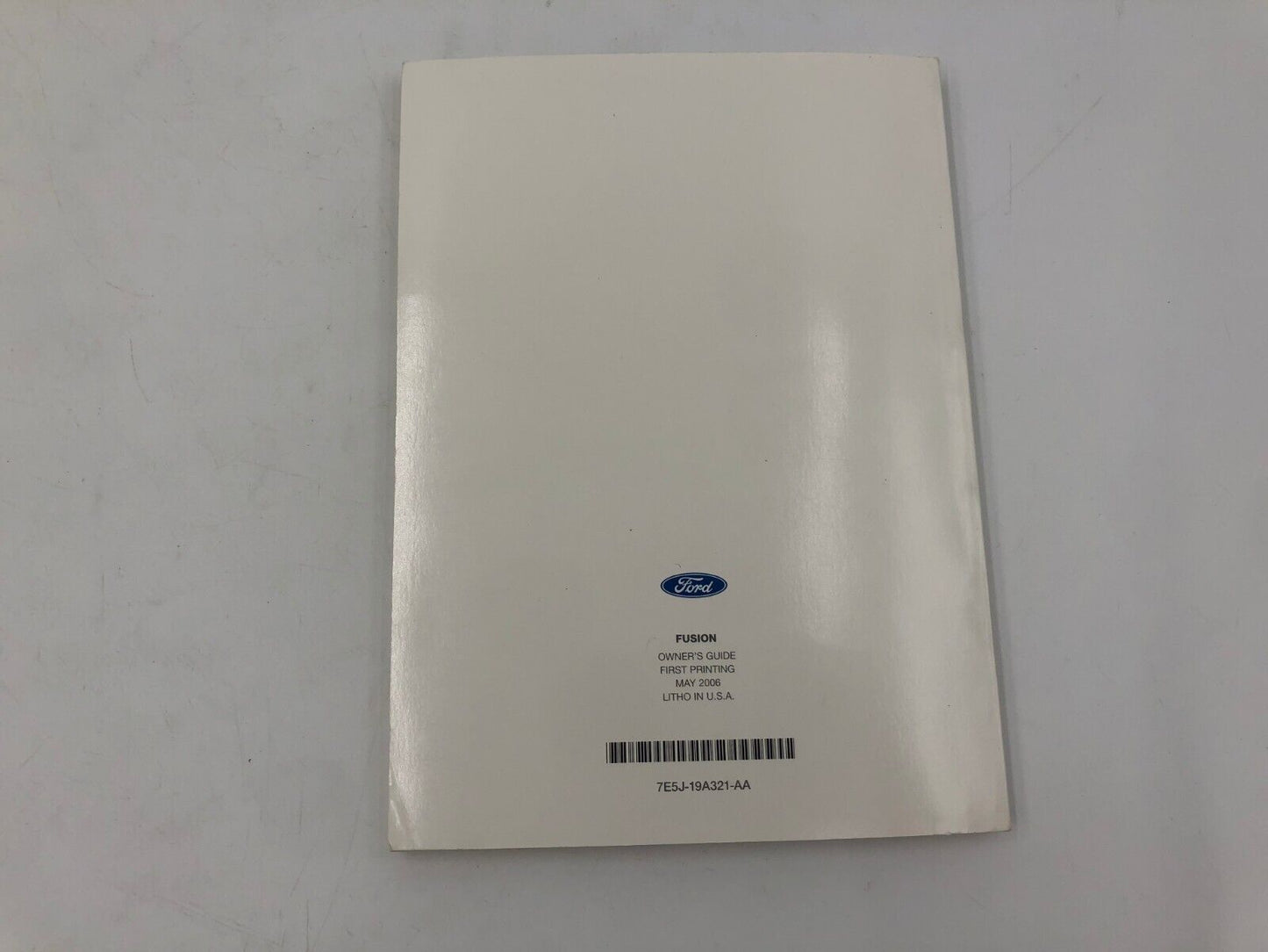 2007 Ford Fusion Owners Manual Set with Case OEM E03B26027