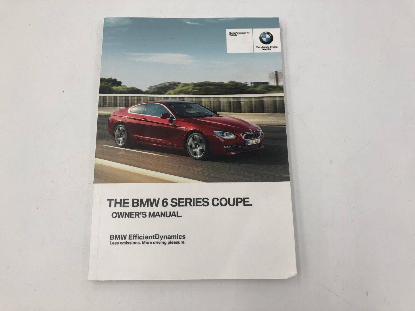 2014 BMW 6 Series Coupe Owners Manual Set with Case OEM E03B23021