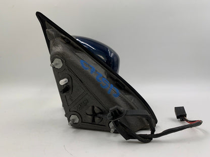 2014-2021 Jeep Grand Cherokee Driver Side View Power Door Mirror Blue A02B33055