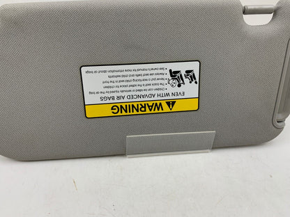 2010-2015 Hyundai Tucson Passenger Sun Visor Sunvisor Gray OEM E04B05030