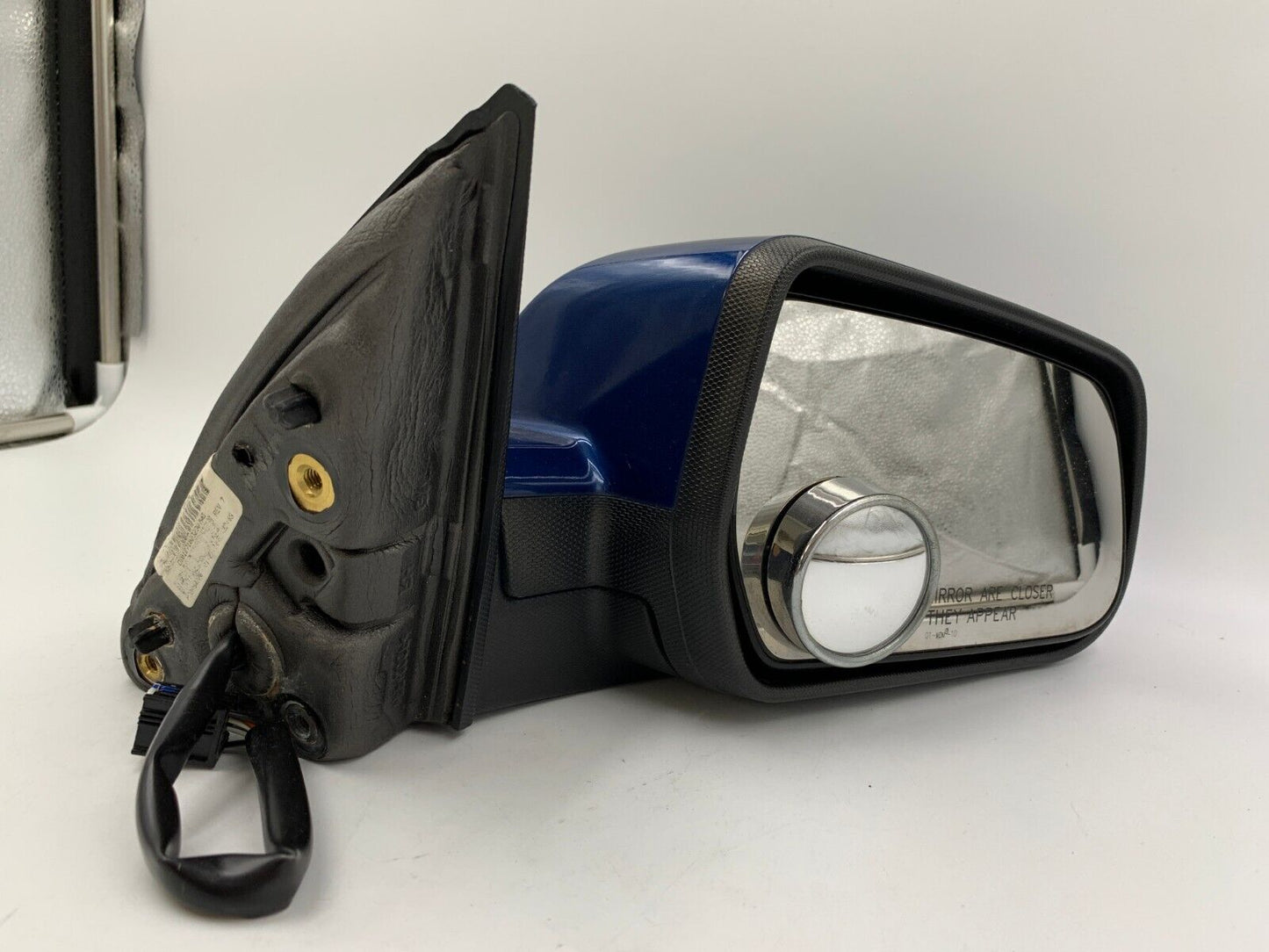 2010-2011 Chevrolet Equinox Passenger View Power Door Mirror Blue OEM E04B09057