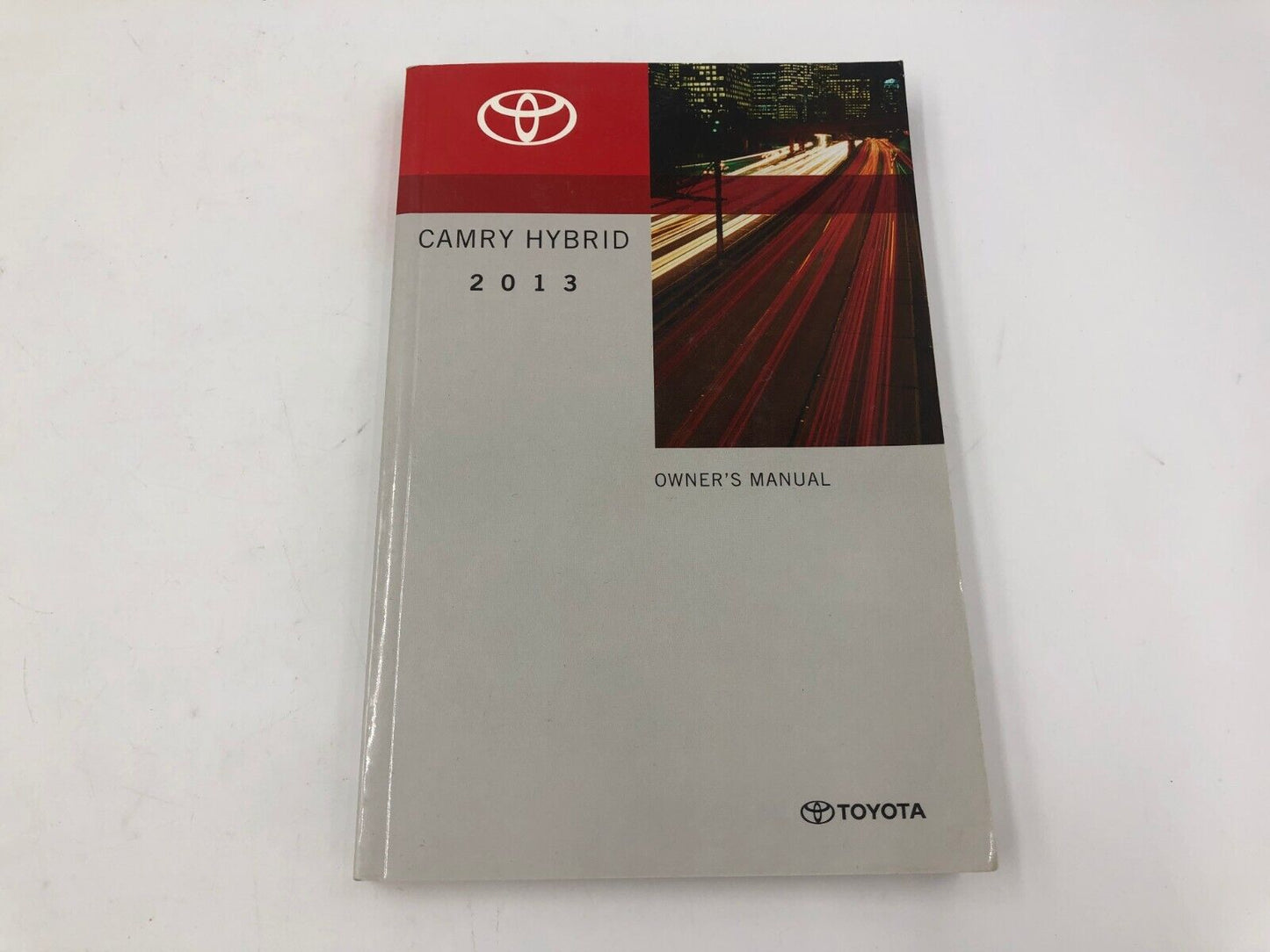 2013 Toyota Camry Hybrid Owners Manual Set OEM D04B14070