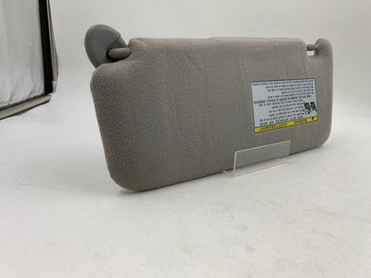 2007-2011 Toyota Camry Passenger Sun Visor Sunvisor Gray OEM E04B18075