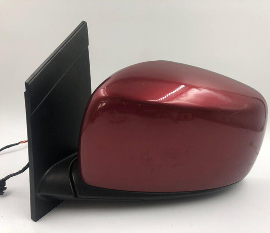 2008-2010 Dodge Caravan Driver Side View Power Door Mirror Red OEM E04B14054