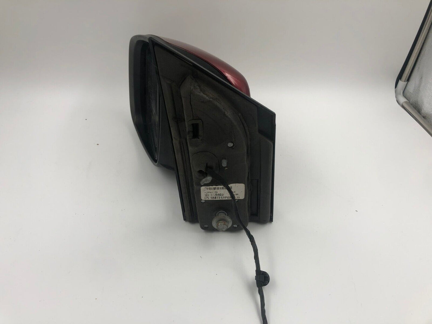 2008-2010 Dodge Caravan Driver Side View Power Door Mirror Red OEM E04B14054