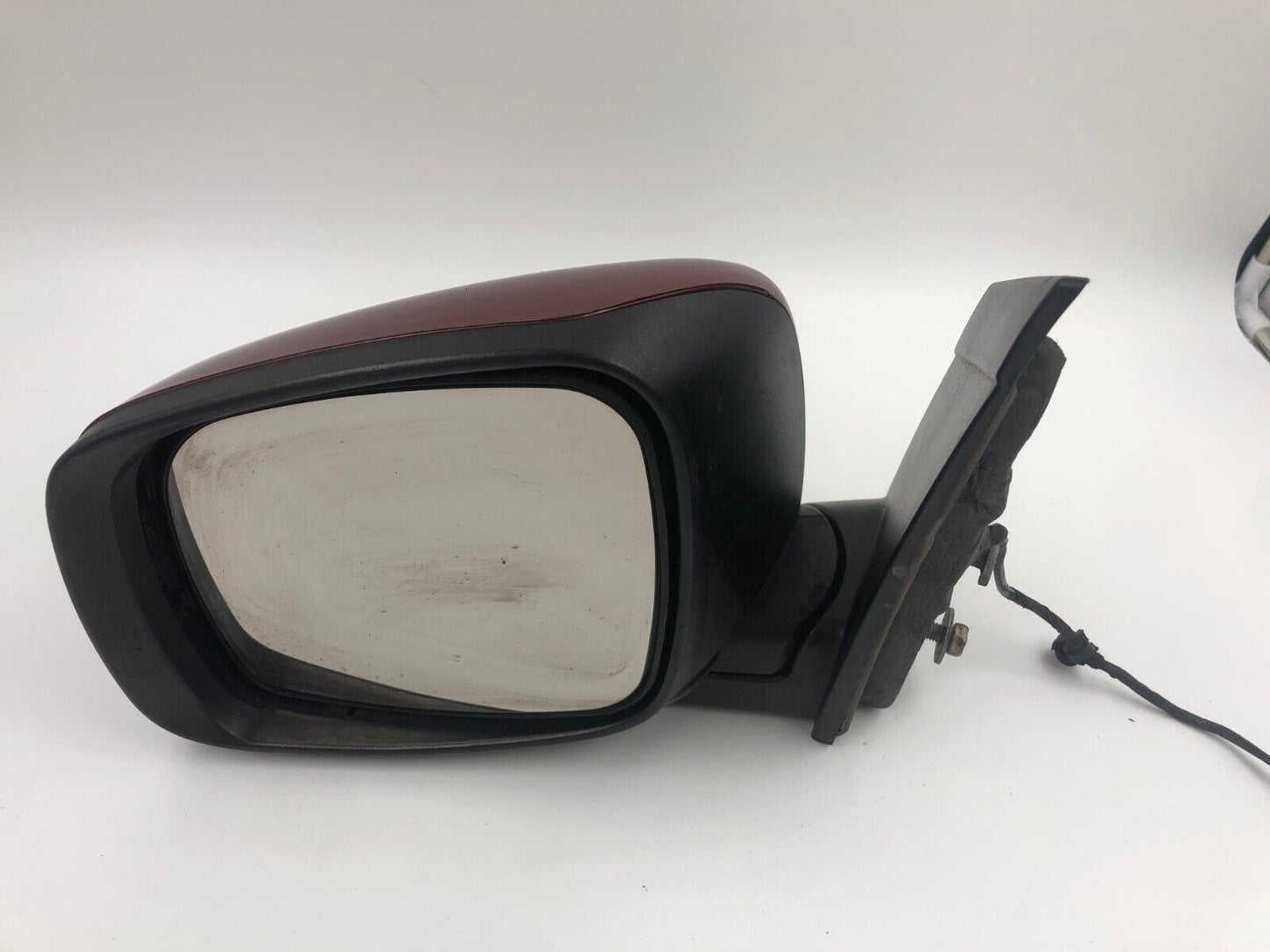 2008-2010 Dodge Caravan Driver Side View Power Door Mirror Red OEM E04B14054