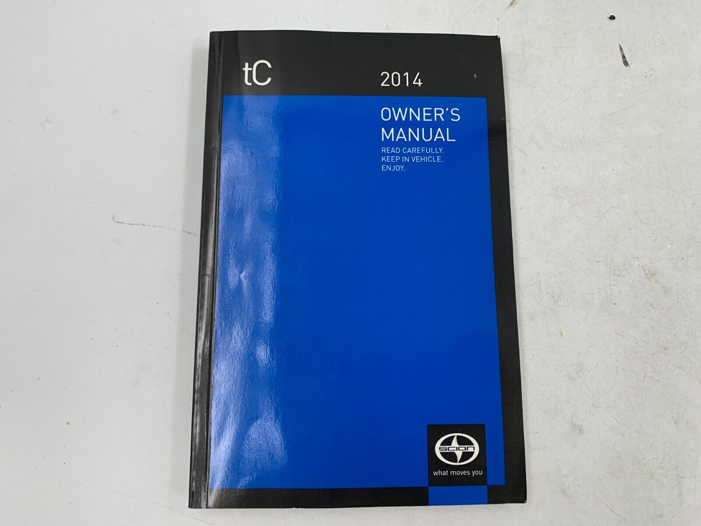 2014 Scion tC Owners Manual Set with Case OEM E04B18072