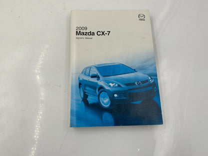 2009 Mazda CX-7 CX7 Owners Manual Set with Case OEM E04B36021