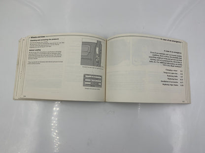 1996 Volvo 960 Owners Manual Handbook OEM A04B19060