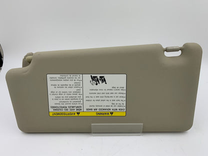 2008-2010 Nissan Rogue Passenger Sun Visor Sunvisor Beige OEM E04B32007