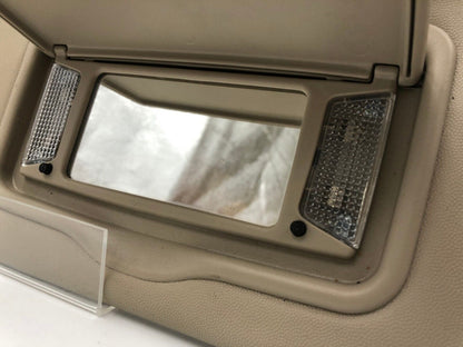 2003-2007 Cadillac CTS Passenger Sun Visor Sunvisor Gray Illuminated E04B46063