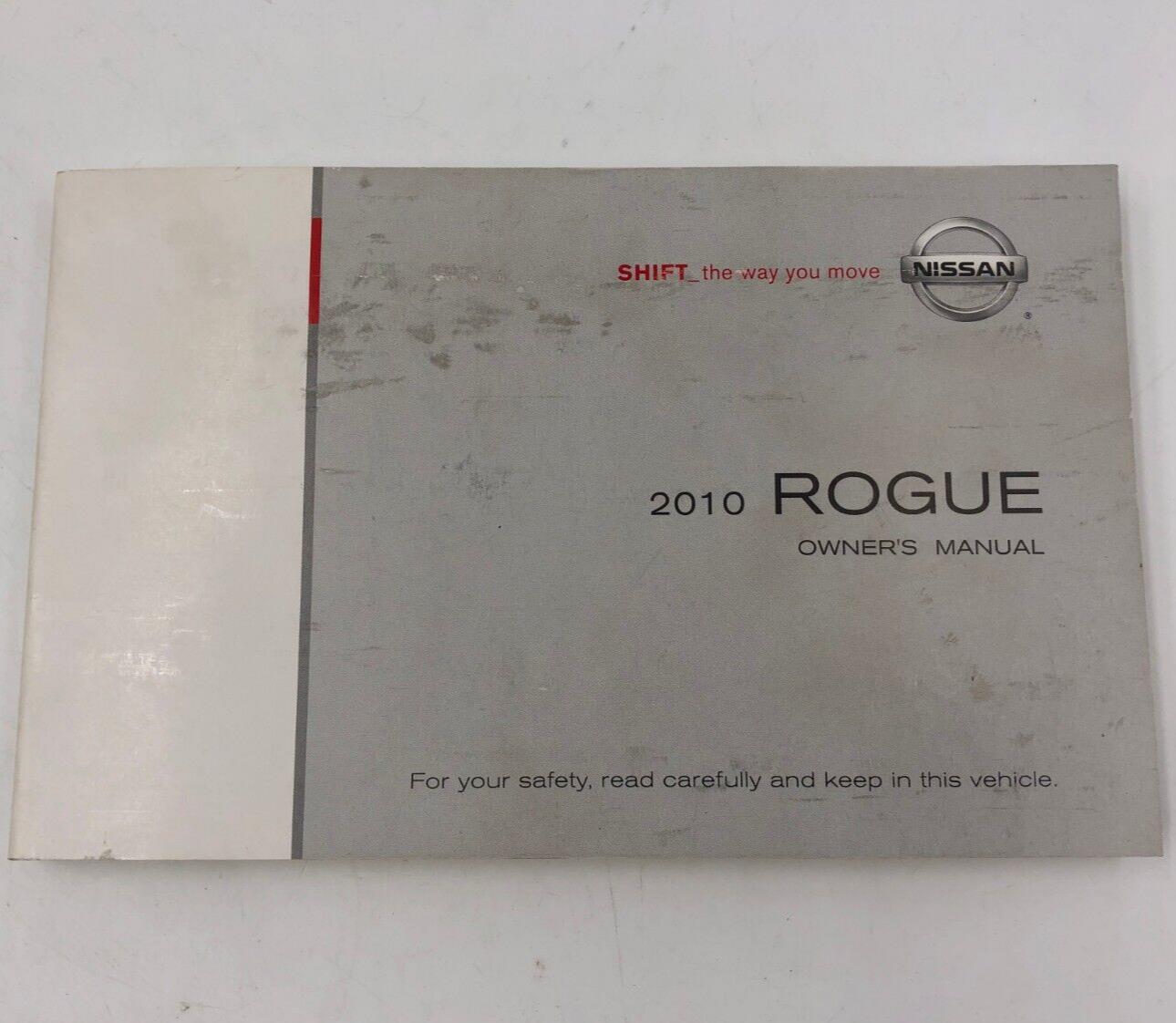 2010 Nissan Rogue Sport Owners Manual OEM E04B04035