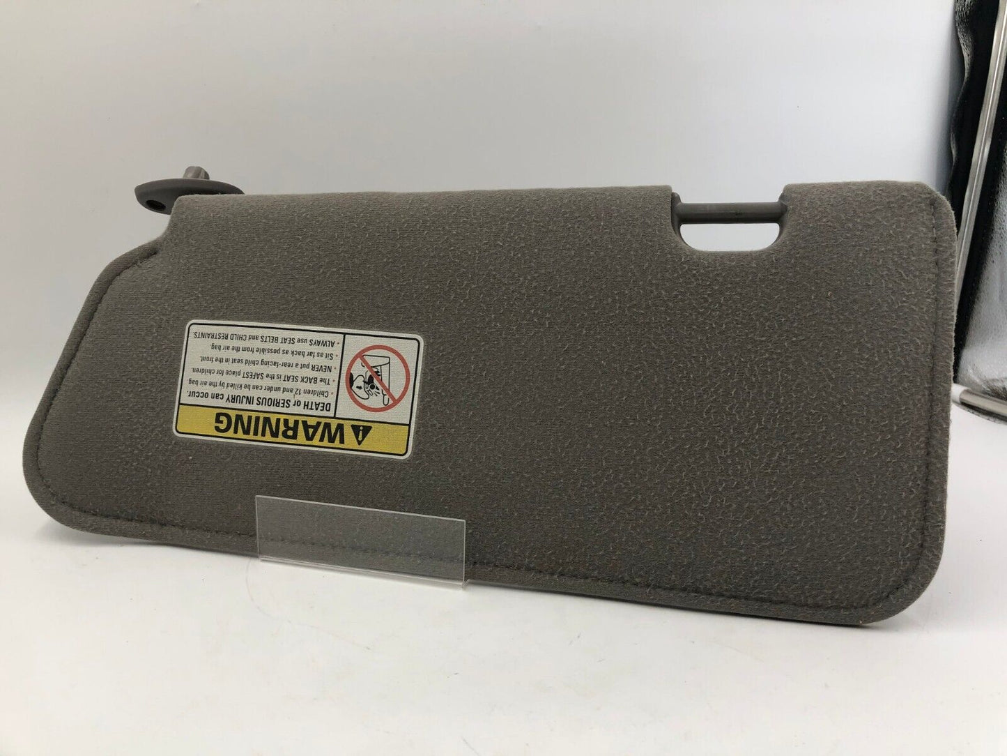 2008-2009 Ford Escape Passenger Sun Visor Sunvisor Gray OEM B01B32053