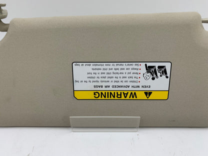 2014-2015 Mitsubishi Outlander Passenger Sun Visor Sunvisor Gray OEM A02B37008