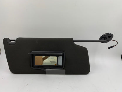 2011-2015 Ford Explorer Passenger Sun Visor Sunvisor Illuminated Black B01B21039