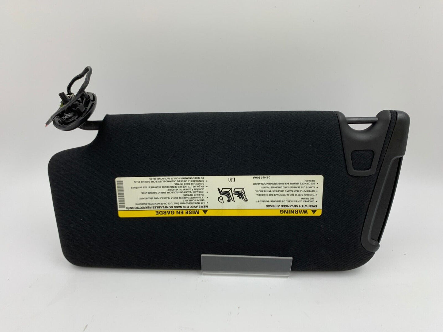 2015-2020 Dodge Charger Passenger Sun Visor Sunvisor Black Illuminated A01B20004