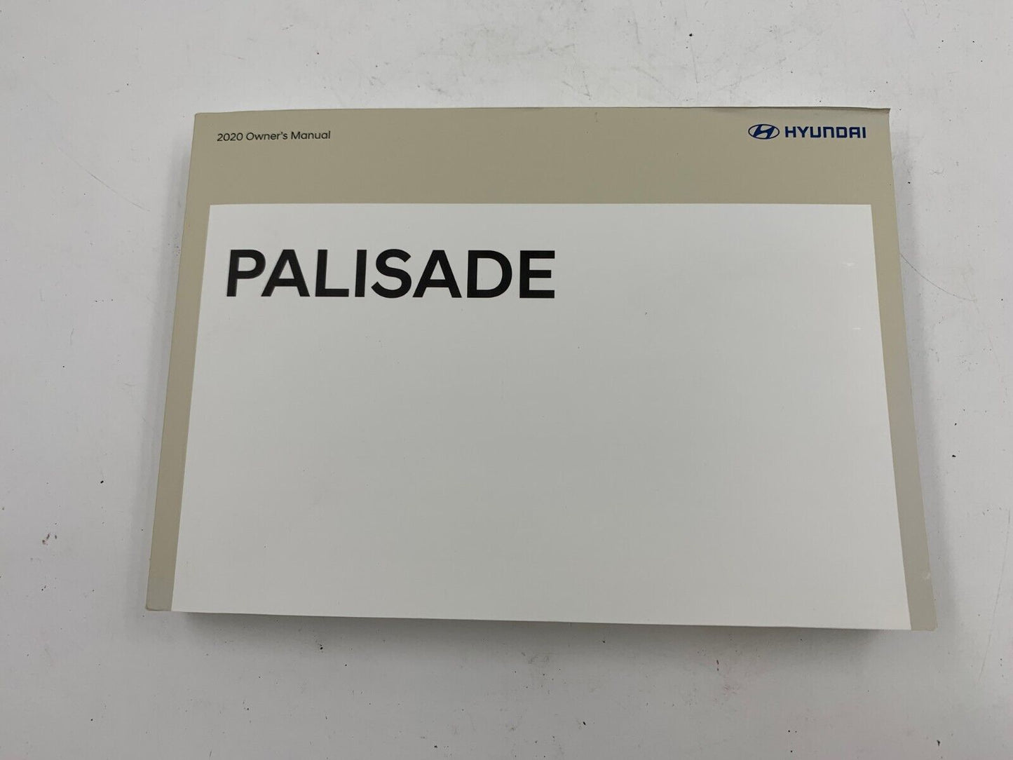 2020 Hyundai Palisade Owners Manual Set with Case OEM A03B07035