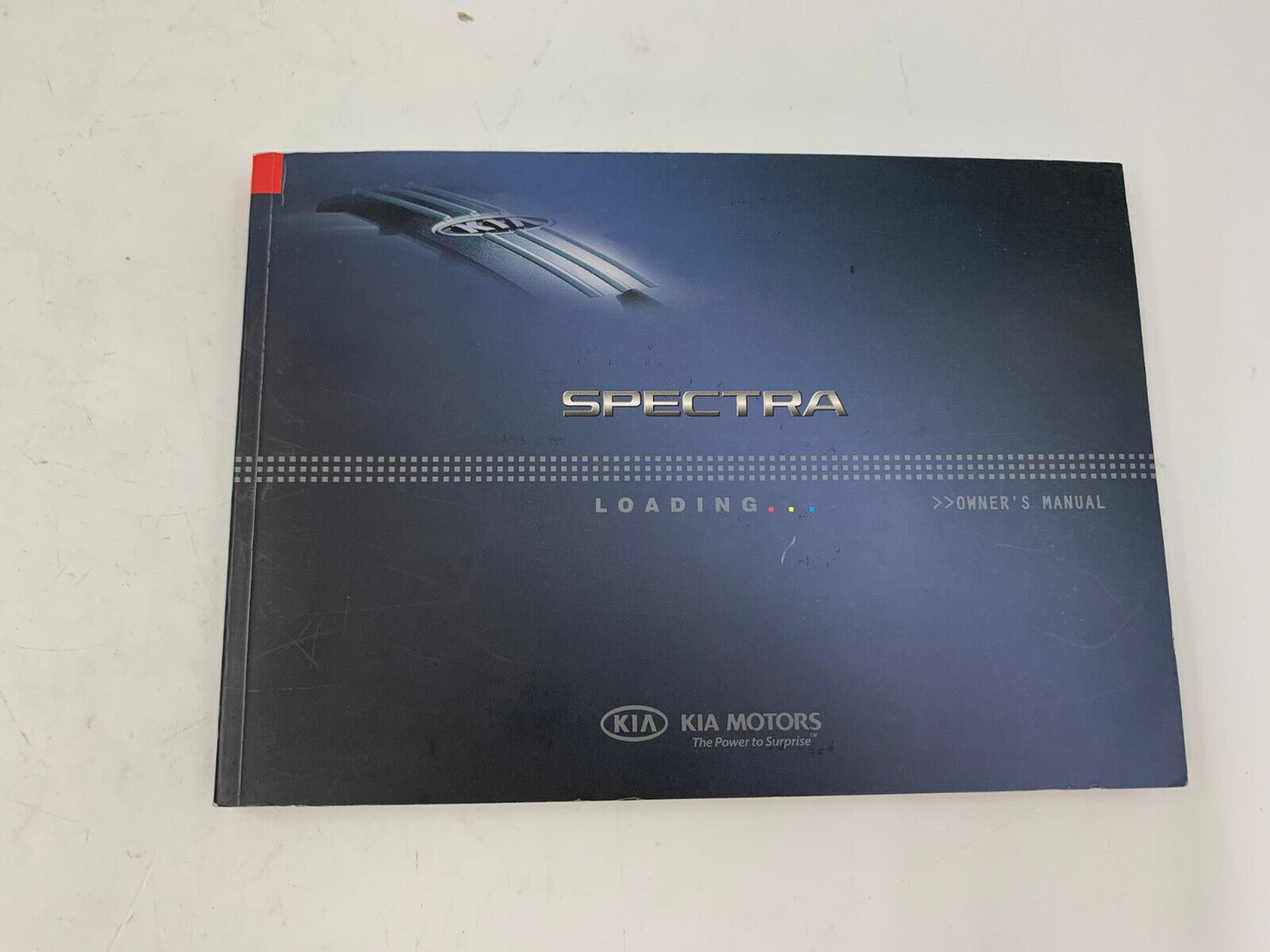 2007 Kia Spectra Owners Manual Set with Case OEM F01B44019