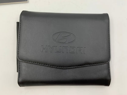 2012 Hyundai Sonata Owners Manual Set with Case OEM F01B55017