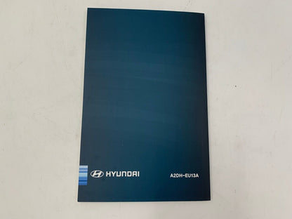 2012 Hyundai Sonata Owners Manual Set with Case OEM F01B55017