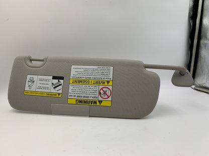 2013-2019 Hyundai Santa Fe Driver Sun Visor Sunvisor Gray Illuminated F01B12027