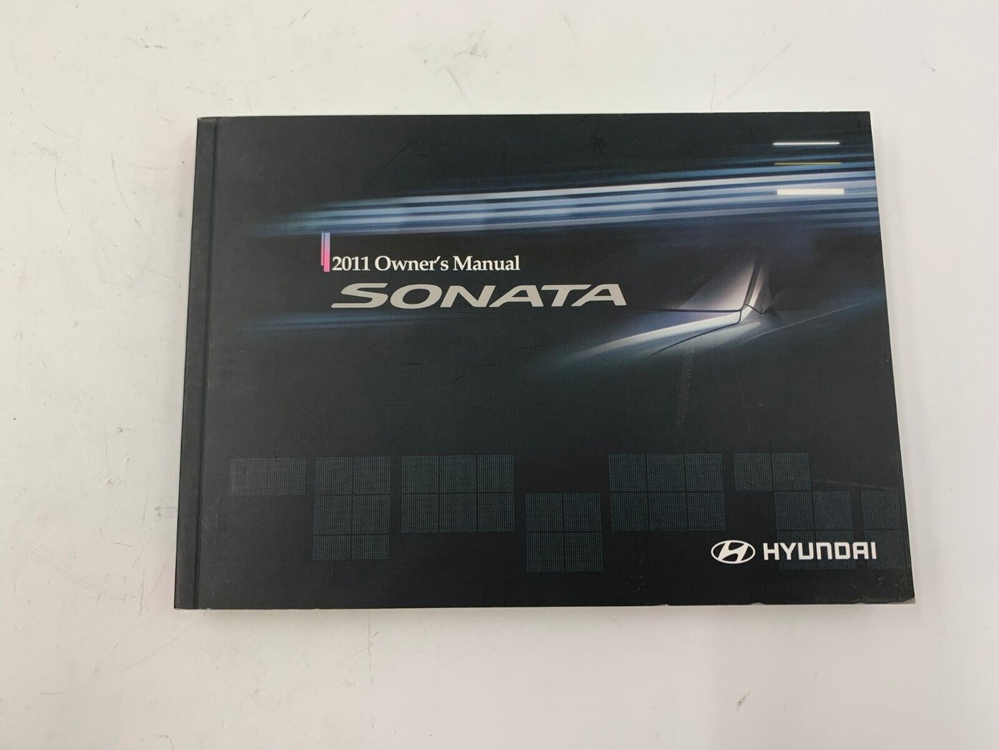 2011 Hyundai Sonata Owners Manual with Case OEM F01B46060