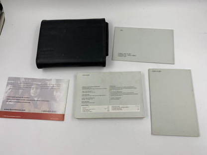 2013 Hyundai Sonata Owners Manual Set with Case OEM H01B10030