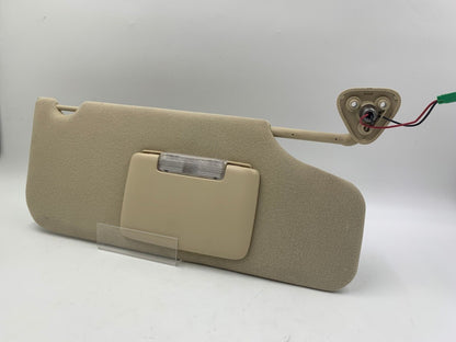 2008-2009 Ford Taurus X Passenger Sun Visor Sunvisor Beige Illuminated F02B34055