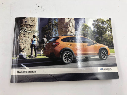 2015 Subaru XV Crosstrek Owners Manual Handbook Set with Case F02B39063