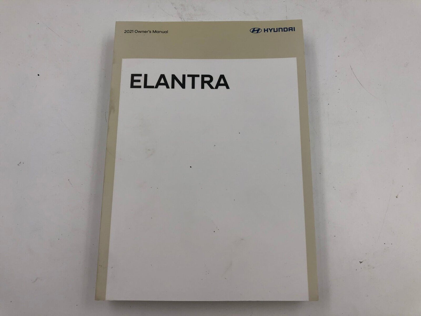 2021 Hyundai Elantra Owners Manual Set OEM F02B36068