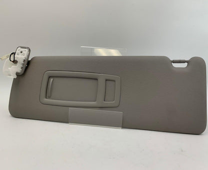 2012-2018 BMW 328i Driver Sun Visor Sunvisor Gray Illumination OEM F03B27058