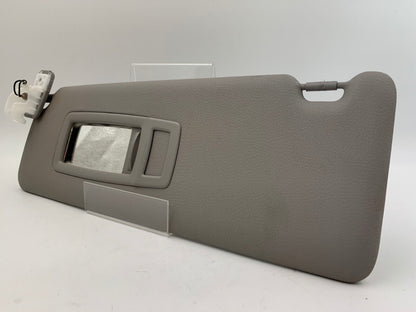 2012-2018 BMW 328i Driver Sun Visor Sunvisor Gray Illumination OEM F03B27058