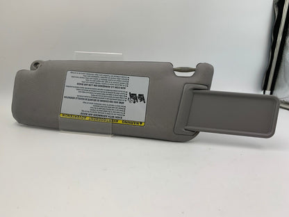 2012-2017 Toyota Camry Passenger Sun Visor Sunvisor Gray Illumination F03B53068