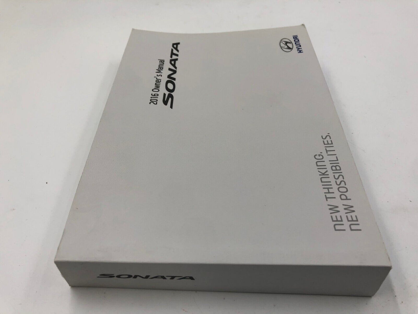 2016 Hyundai Sonata Owners Manual Set with Case OEM J01B32069