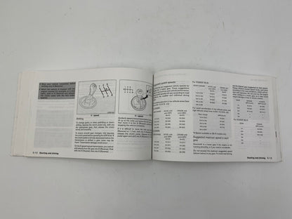 2005 Nissan Altima Owners Manual OEM F03B01033