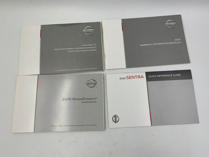 2020 Nissan Sentra Owners Manual Set with Case OEM C03B13062