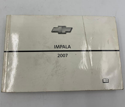 2007 Chevrolet Impala Owners Manual OEM F03B14035