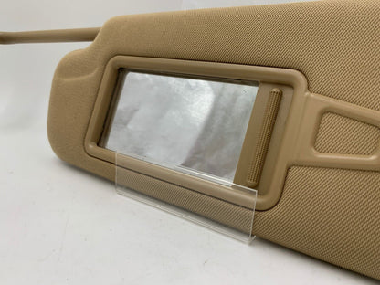 2011-2015 Hyundai Sonata Driver Sun Visor Sunvisor Tan Illuminated OEM F03B03041