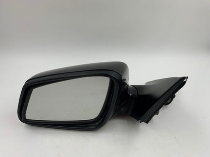 2010 BMW 535i Driver Side View Power Door Mirror Black OEM F03B25029