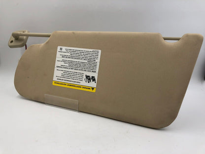 2013-2019 Ford Flex Passenger Sun Visor Sunvisor Beige Illuminated OEM F02B53057