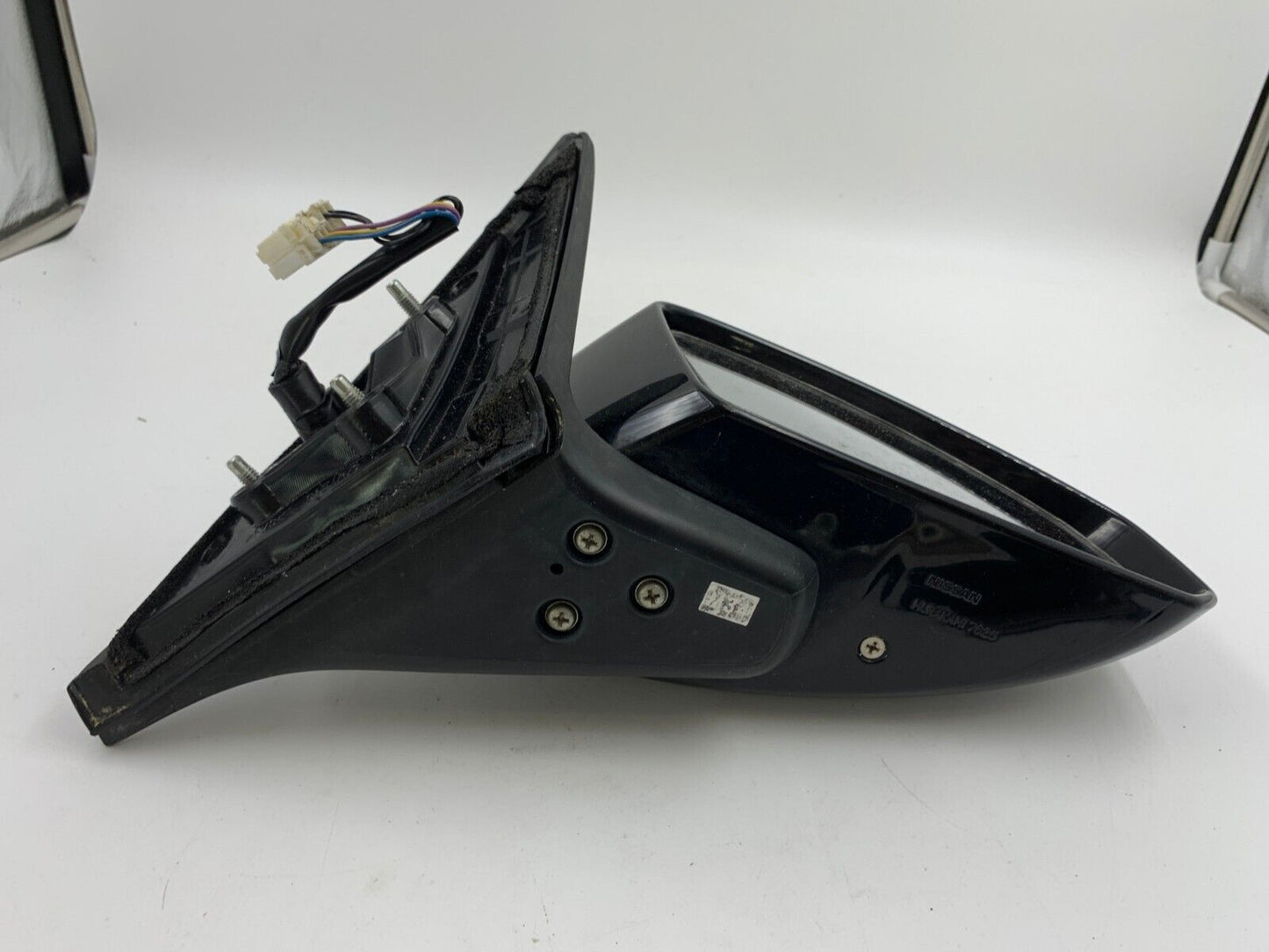 2003-2007 Infiniti G35 Cpe Passenger View Power Door Mirror Black OEM F03B35041