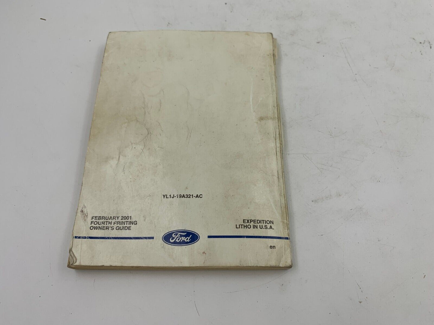 2000 Ford Expedition Owners Manual OEM F03B37056