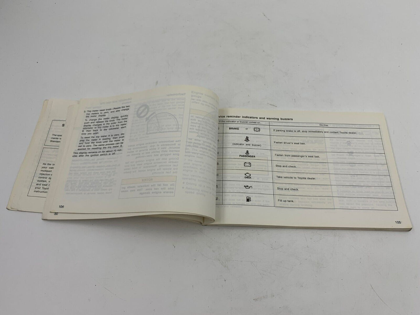 2003 Toyota Camry Owners Manual OEM F03B37059