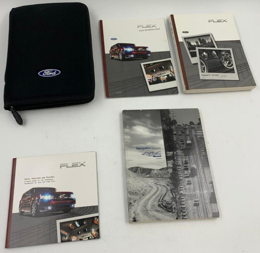 2010 Ford Flex Owners Manual Set with Case OEM F02B29042