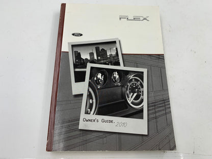 2010 Ford Flex Owners Manual Set with Case OEM F02B29042