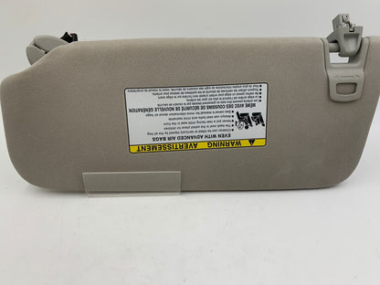 2015-2022 Subaru Legacy Passenger Sun Visor Sunvisor Beige Illuminated C02B22048